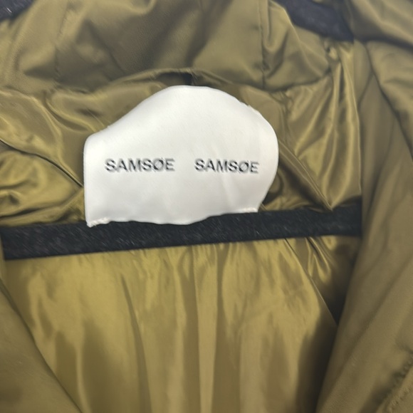 Samsoe samsoe green puffer coat - Picture 2 of 7